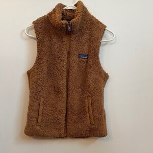 Patagonia Tan Sherpa Vest